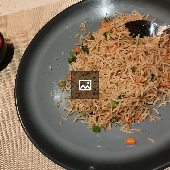 Vegetable Fried Rice Plate