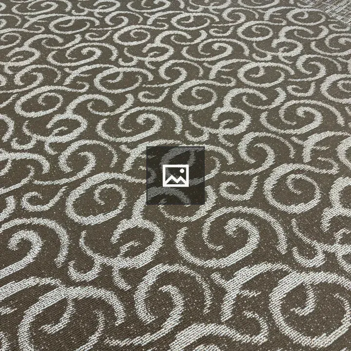 Curly design on a carpet