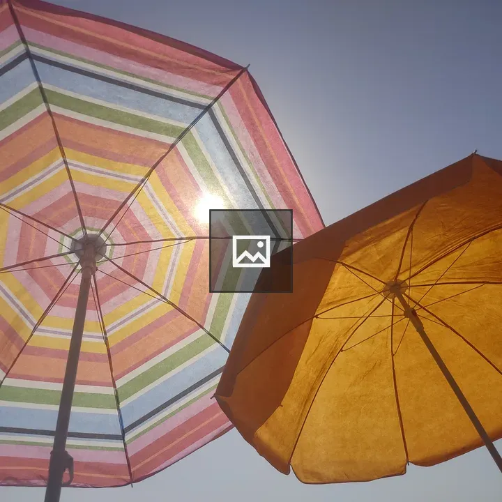Umbrellas in the Sun