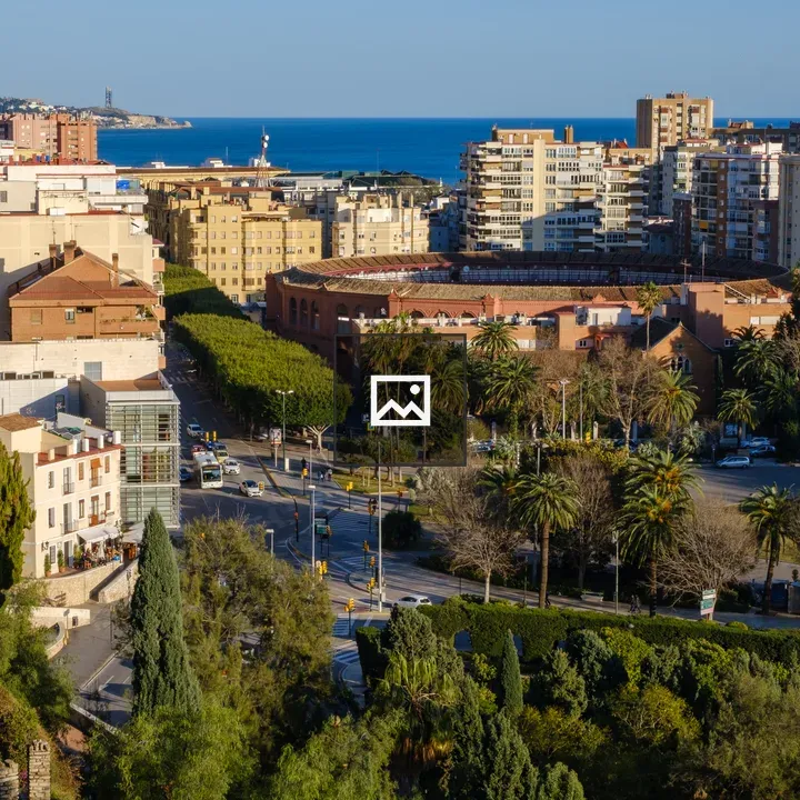 Malaga hillside cityscape