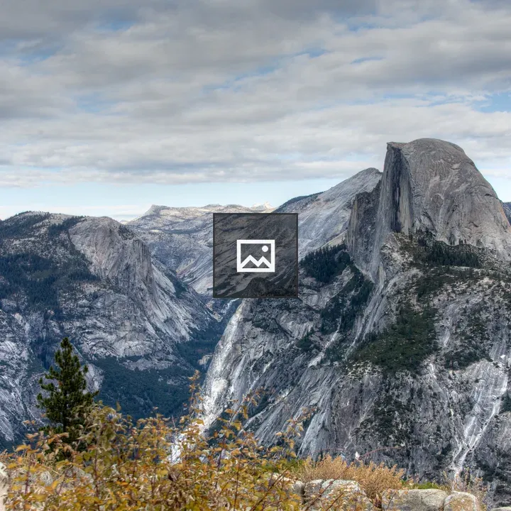 Half Dome Yosemite landscape