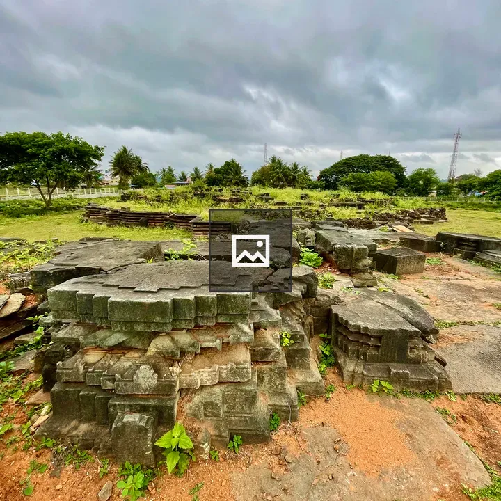 Hoysala Temple Remnant in Halebeedu