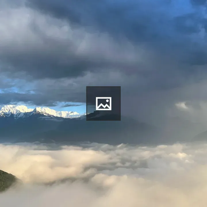 Annapurna Range from Pokhara Peak