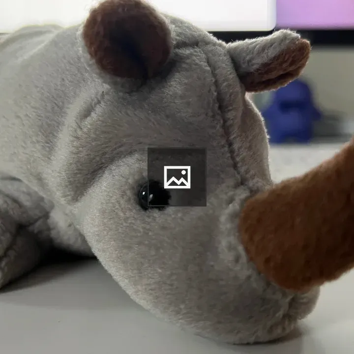 Mr. Rhino plush toy
