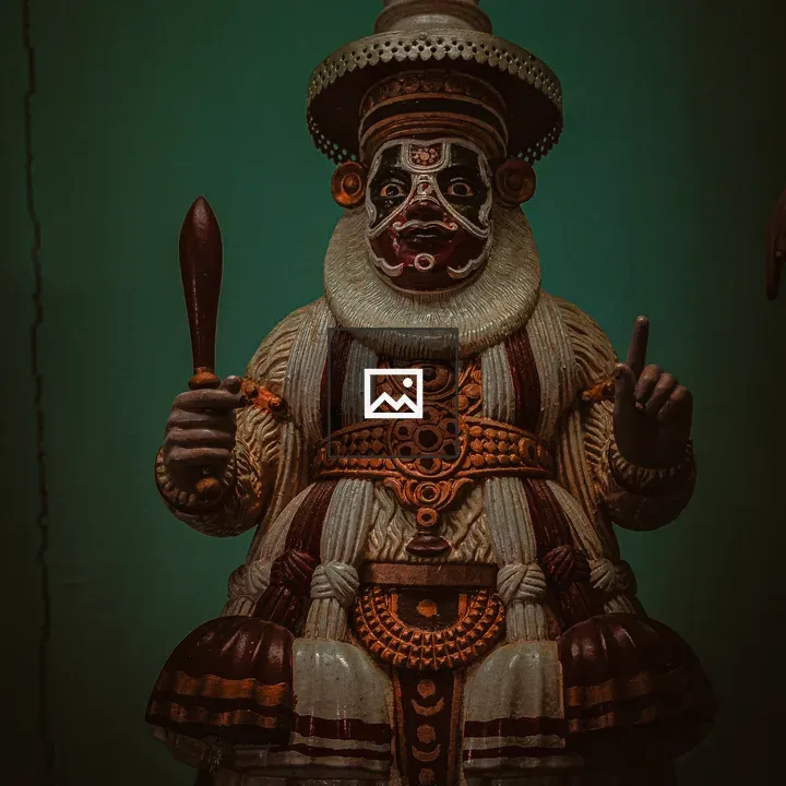 Kathakali Dance Portrait