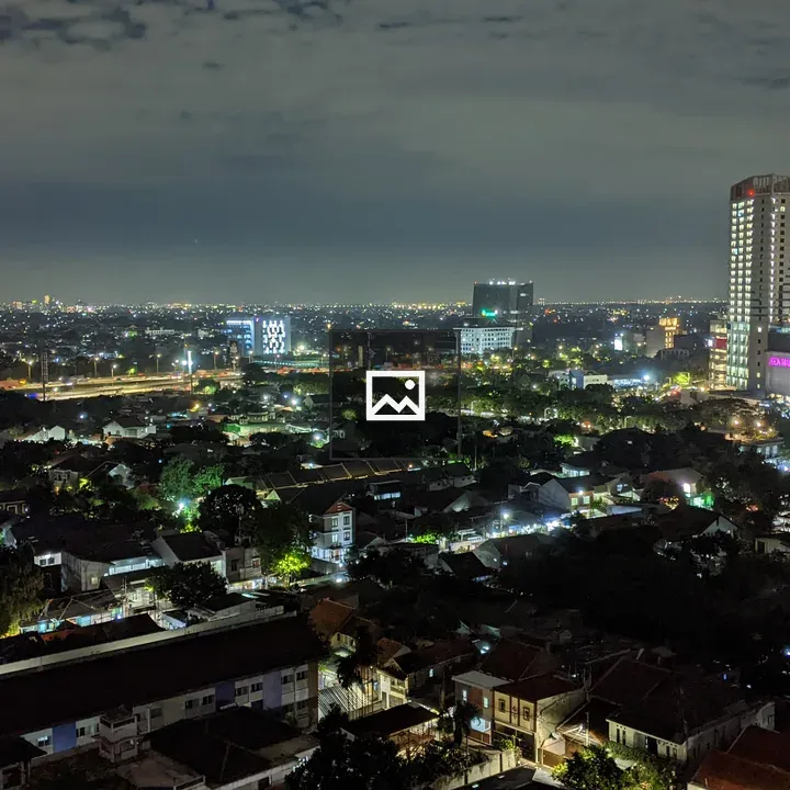 Jakarta skyline at night