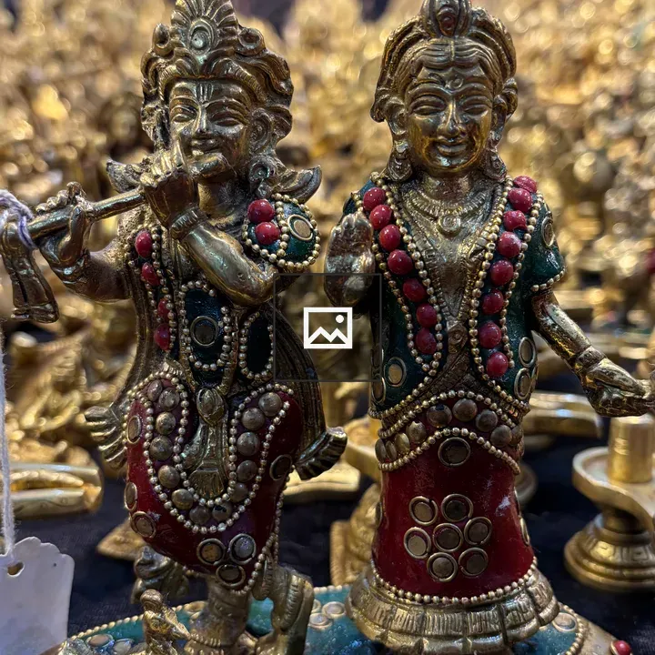 Lord Krishna and Radha Statue