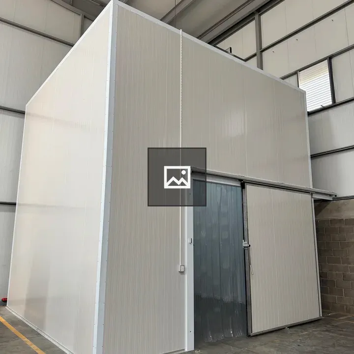 White Industrial Structure in Warehouse