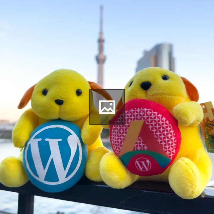 Wapuu with Tokyo Sky Tree