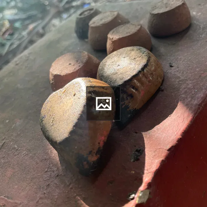Clay diyas group