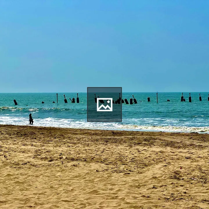 Kozhikode Beach Scene