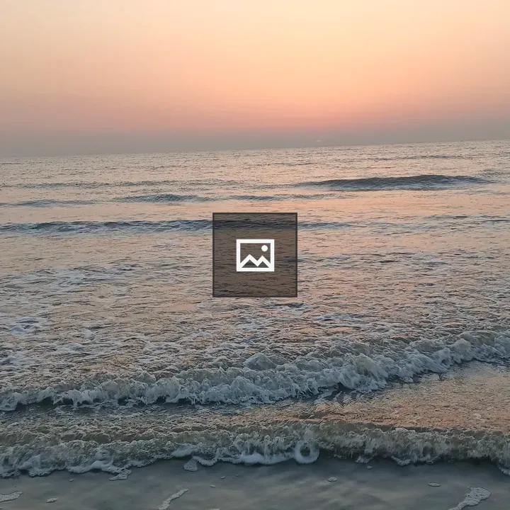 Gradient Sky over Beach