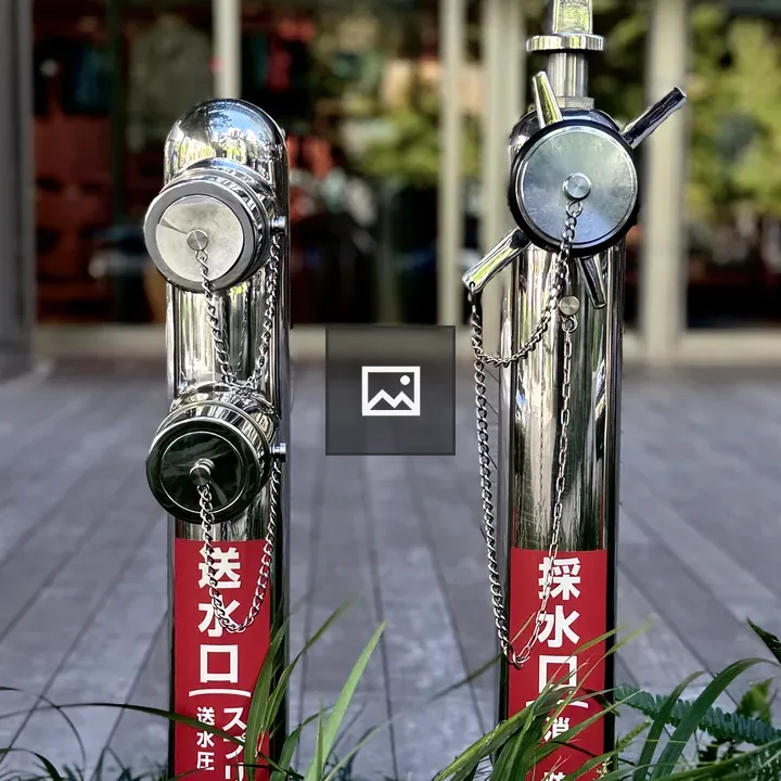 Fire hydrants in Osaka street