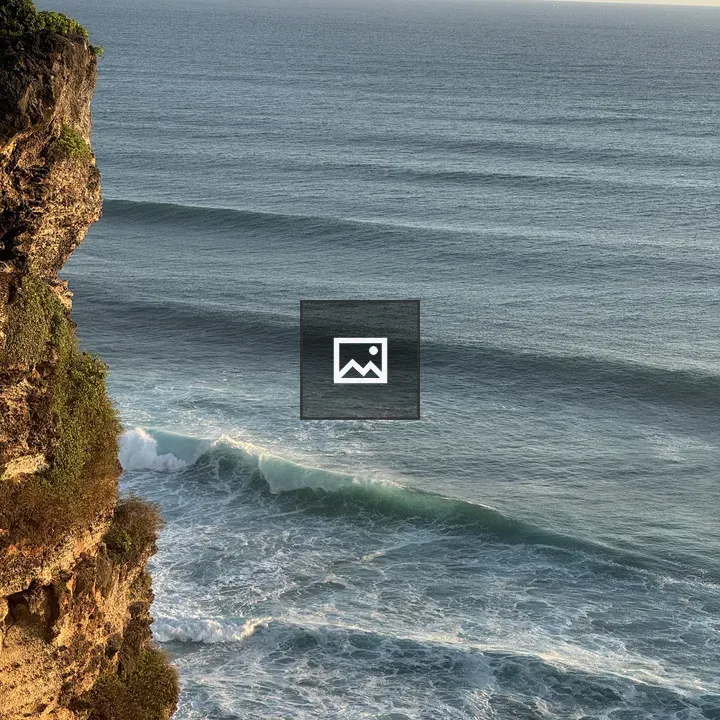 Coastal Waves at Golden Hour