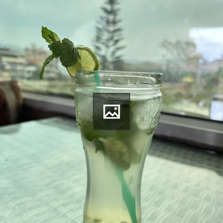 Mojito in Curved Glass