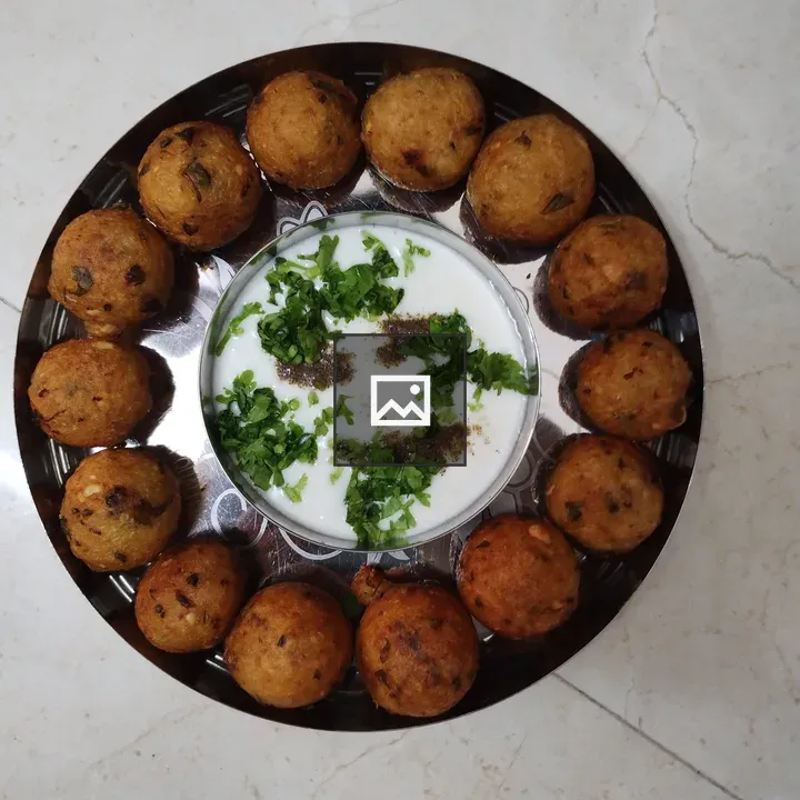 Ragda Patties on Plate