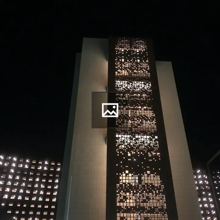 Surat Diamond Bourse at Night