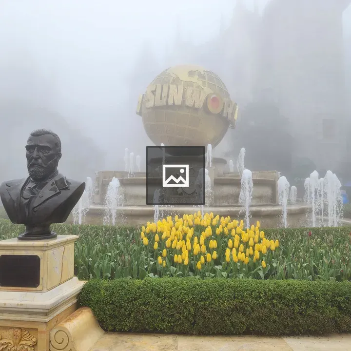 Town square at Ba Na Hills