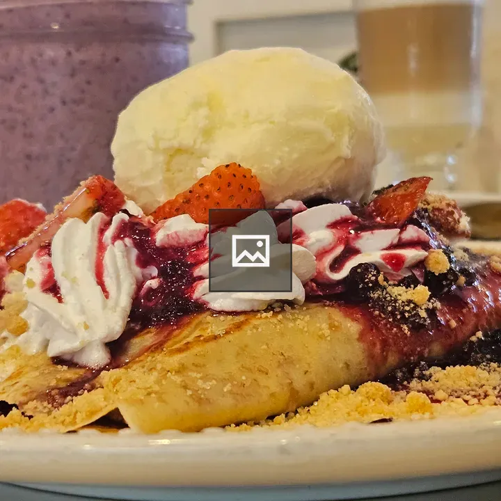 Crepes with Ice Cream