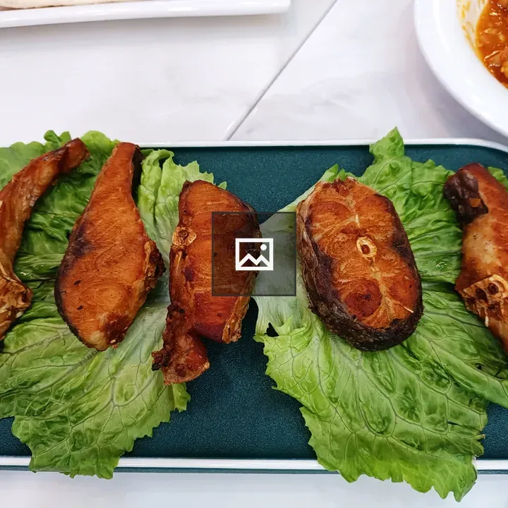 Fish Fries on Table in Yiwu