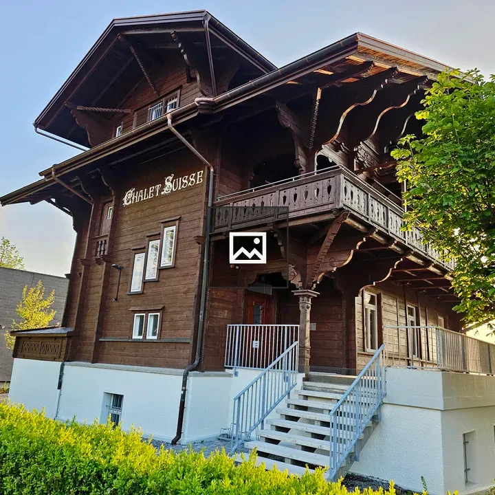 Swiss Chalet Style Building