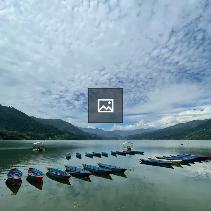 Morning view of Phewa Lake