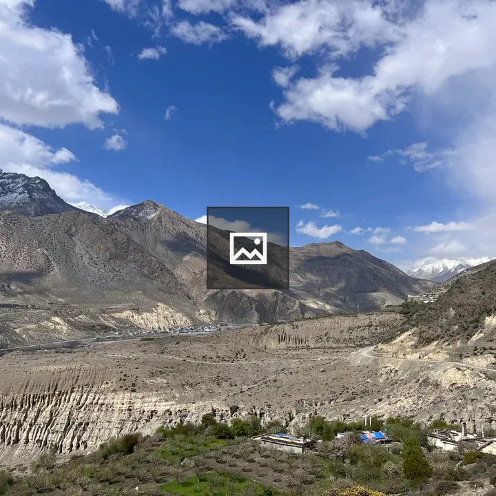 Mountain landscape with rocky terrain