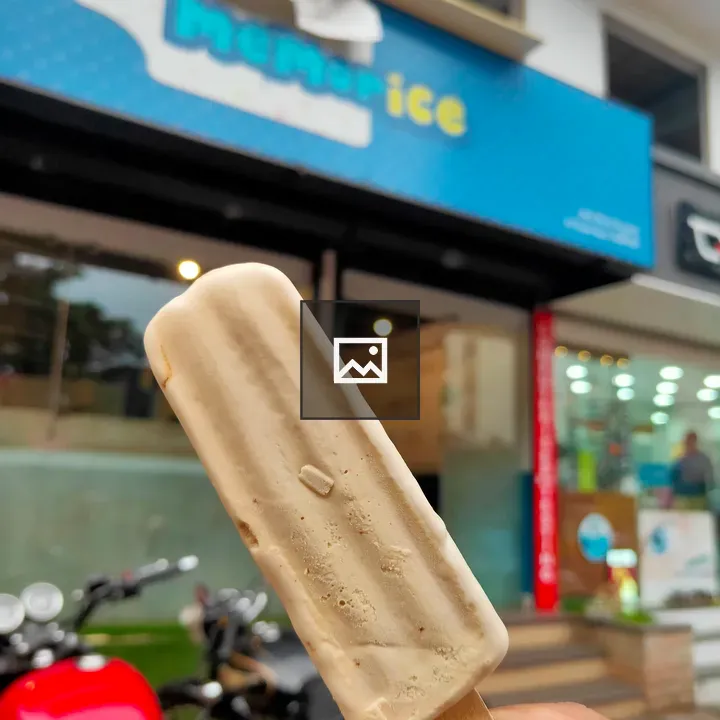 Frozen coconut ice pops