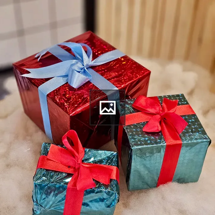 Colourful gift boxes