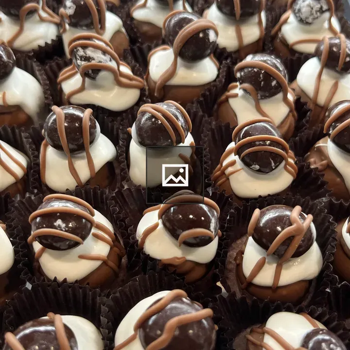 Chocolate cherry truffles