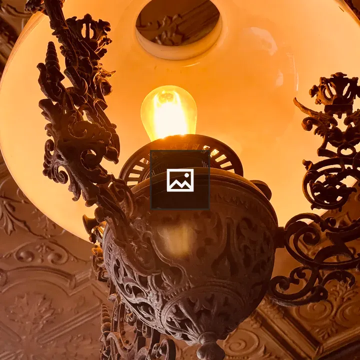 Old Ceiling Light