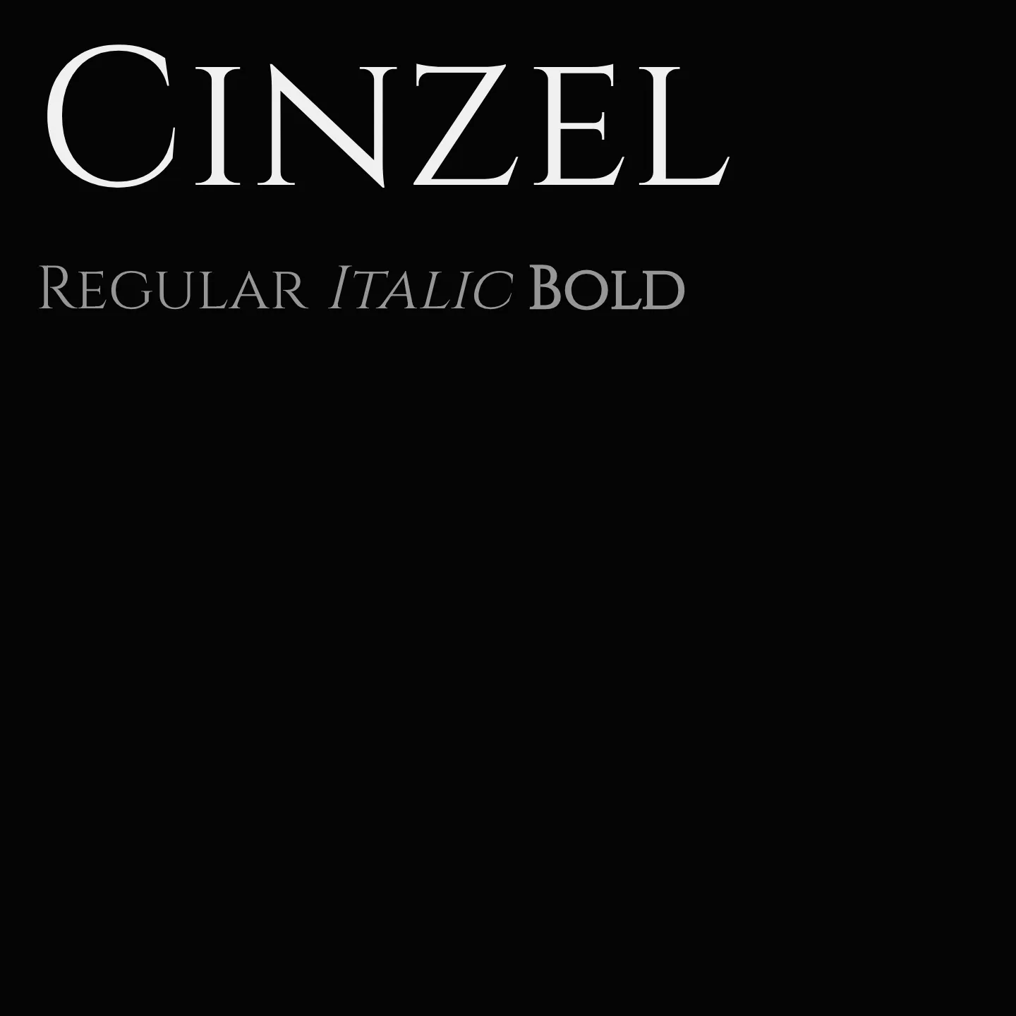 Cinzel
