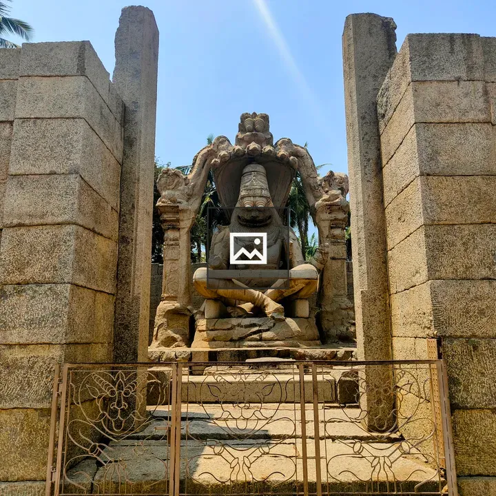 Ugra Narasimha Statue, Hampi