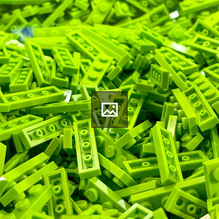 Green LEGOs in Jumble
