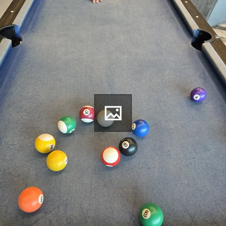Billiards Game Close-Up