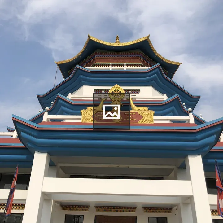 Temple Pagoda Portrait