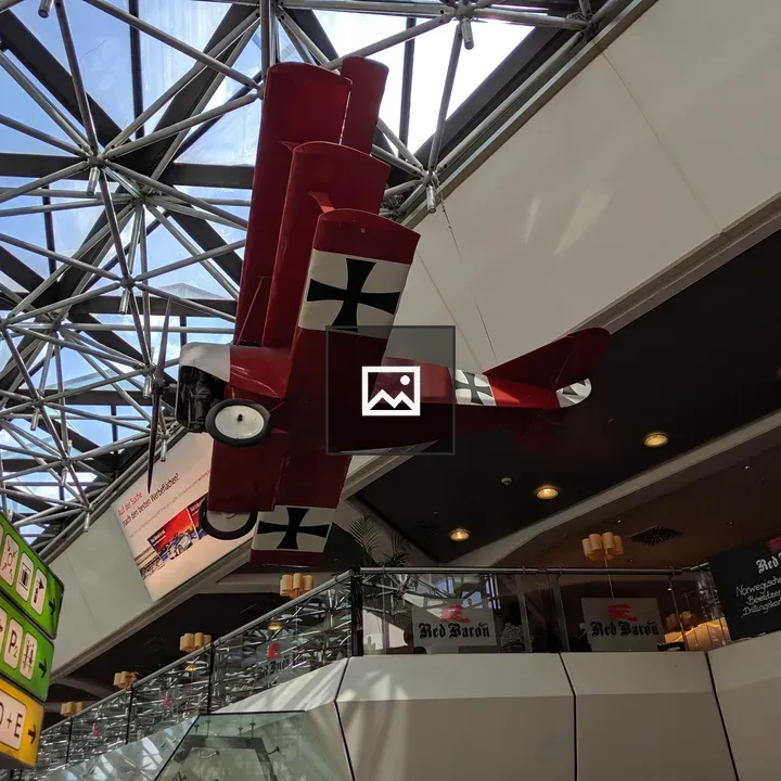 Fokker DR1 model aircraft
