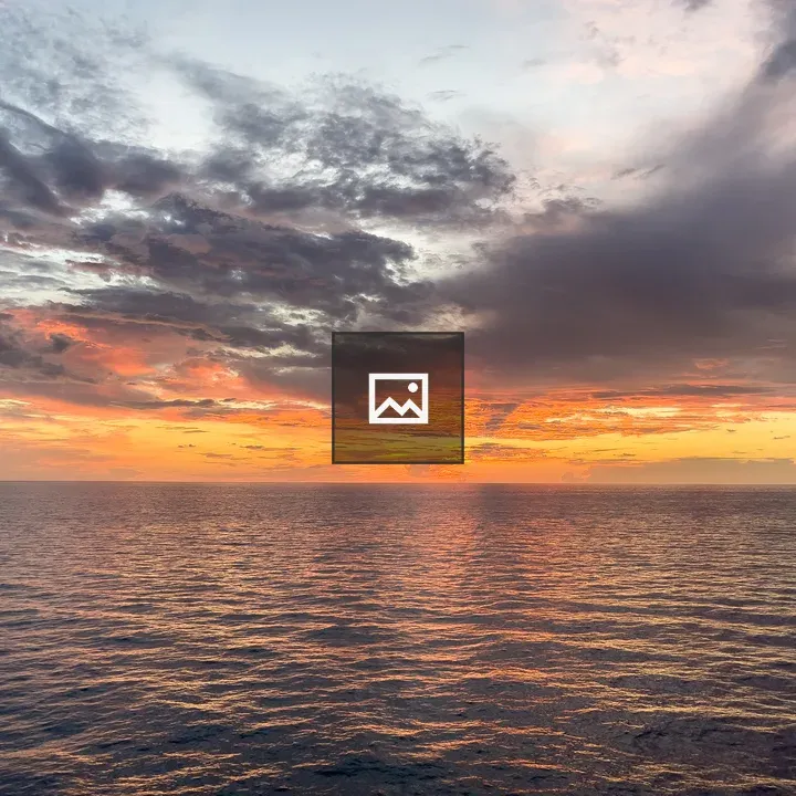 Cloudy Sunset Over Florida Coast