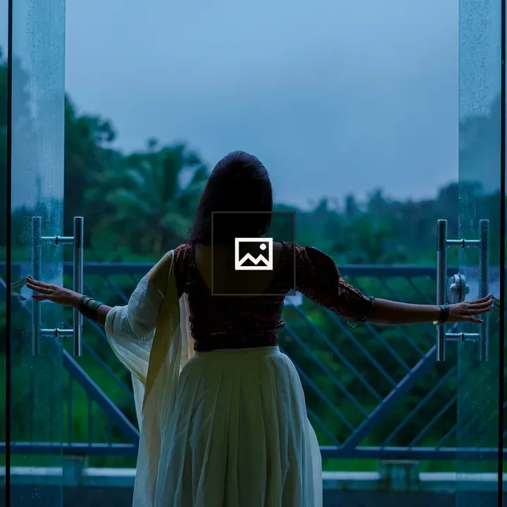 Girl Watching the Sky