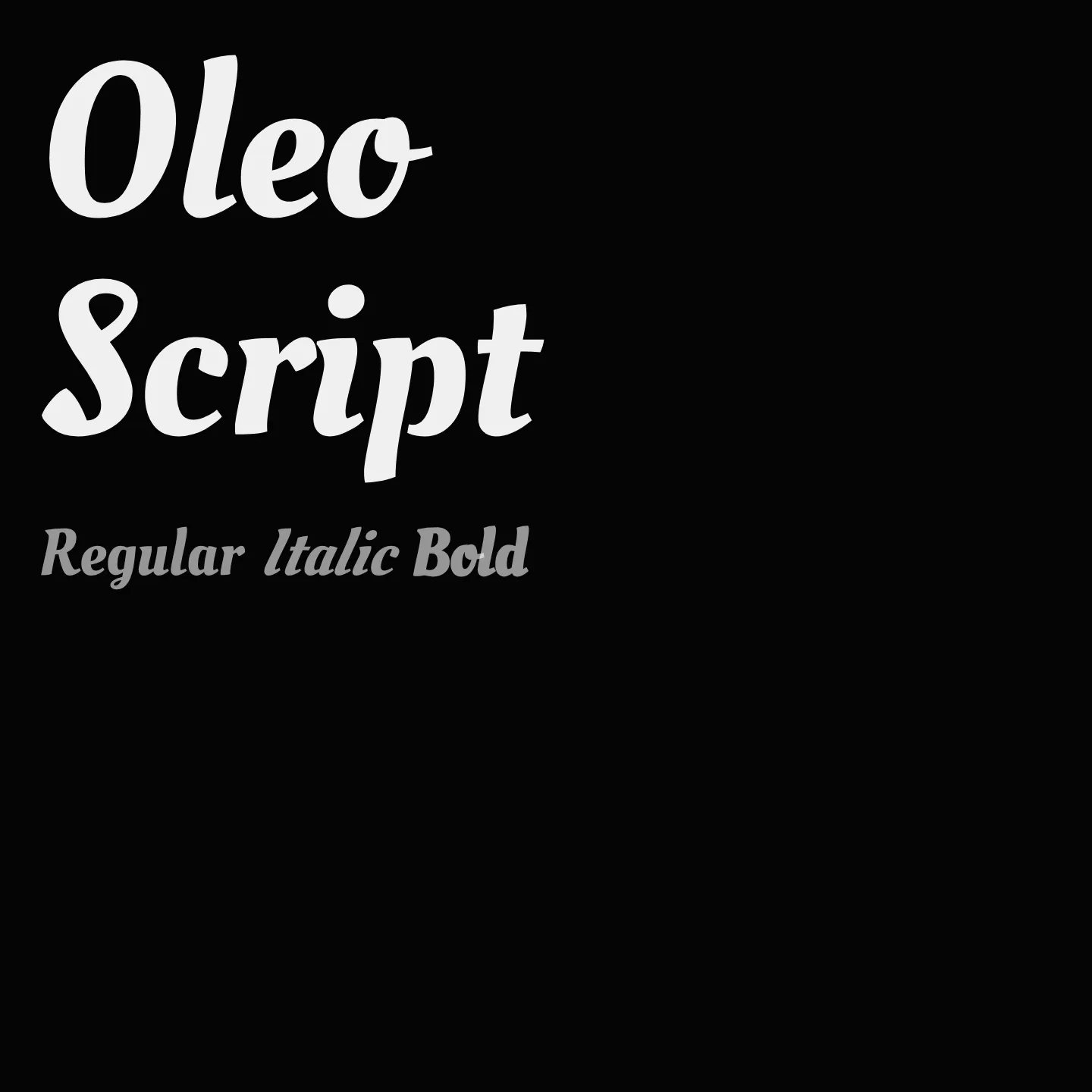 Oleo Script