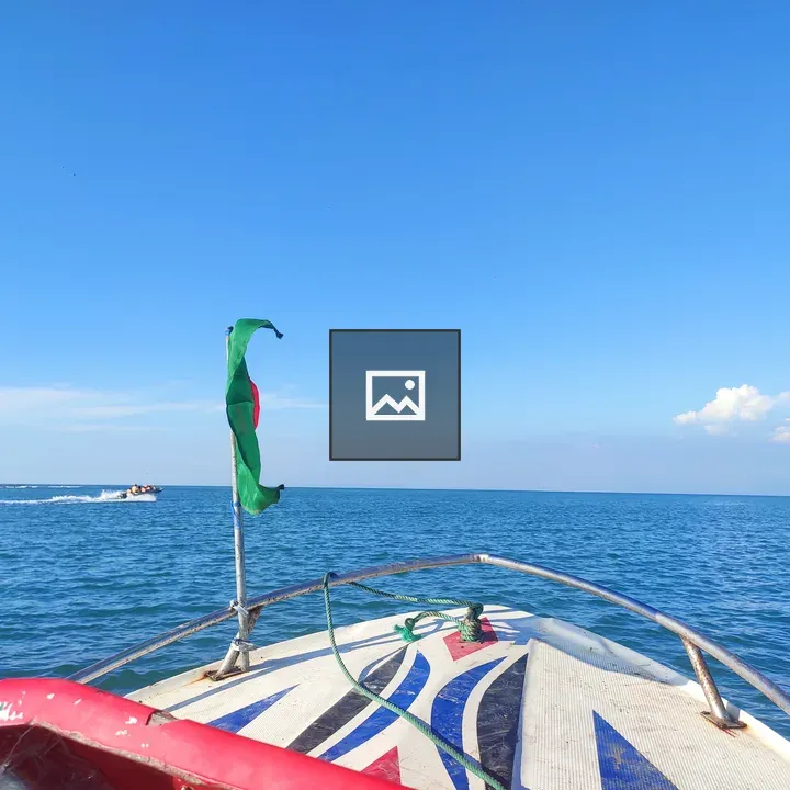 Speedboat on the Sea