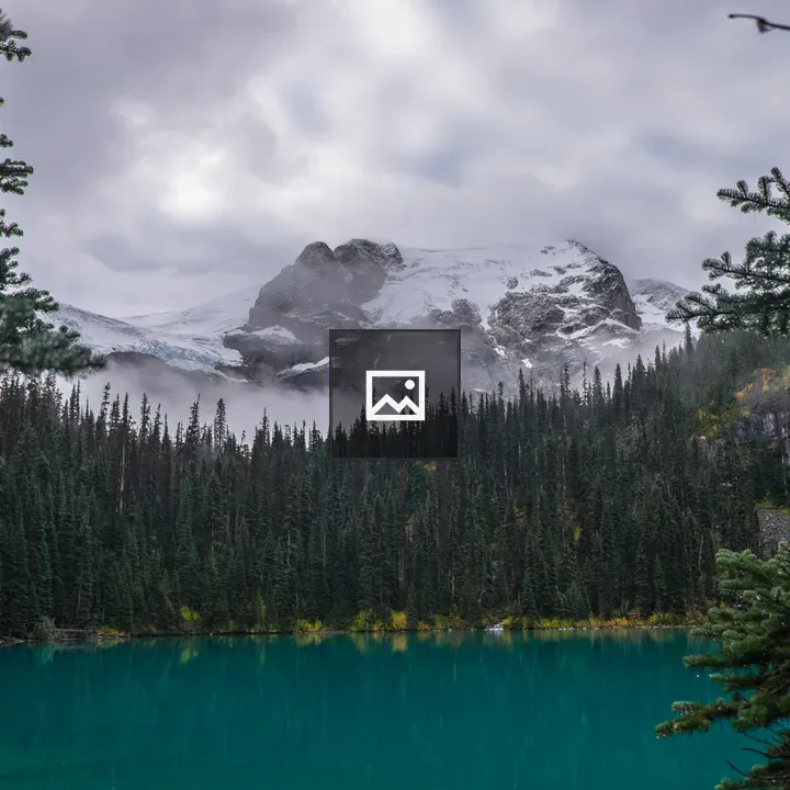 Glacier above Second Joffre Lake