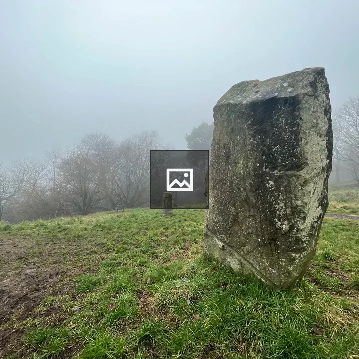 Standing stone on Balgay Hill