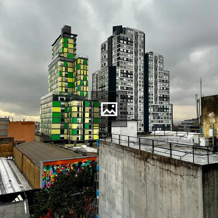 Rooftop View Over Bogotá Tower