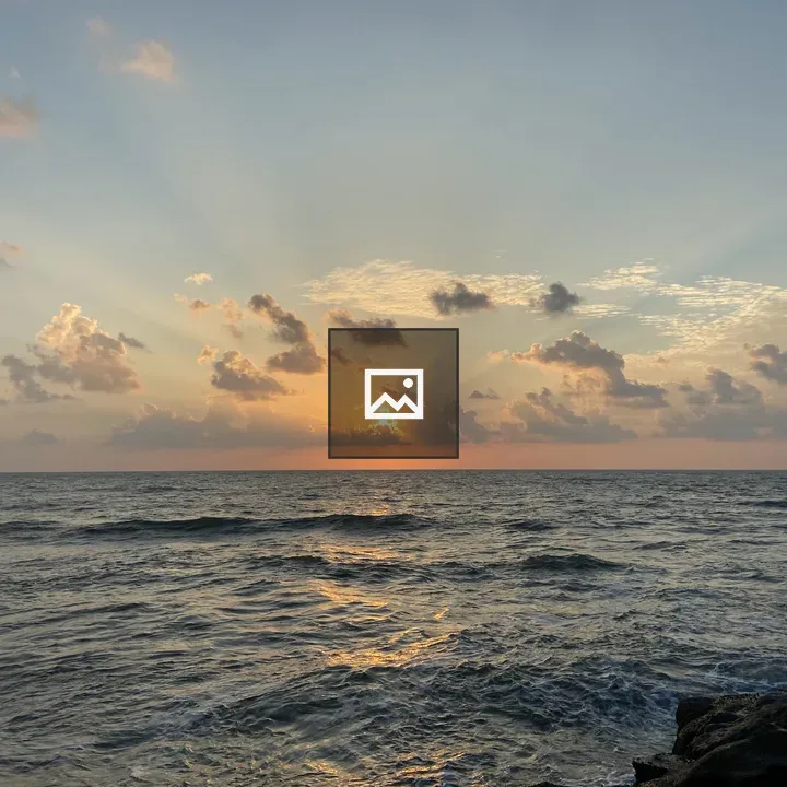 Golden Hour on Rocky Beach