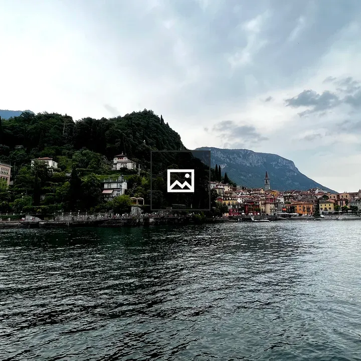 Ferry View over Varenna and Lago di Como