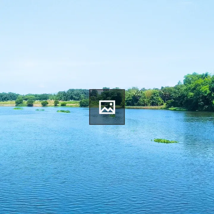 Tranquil river scene