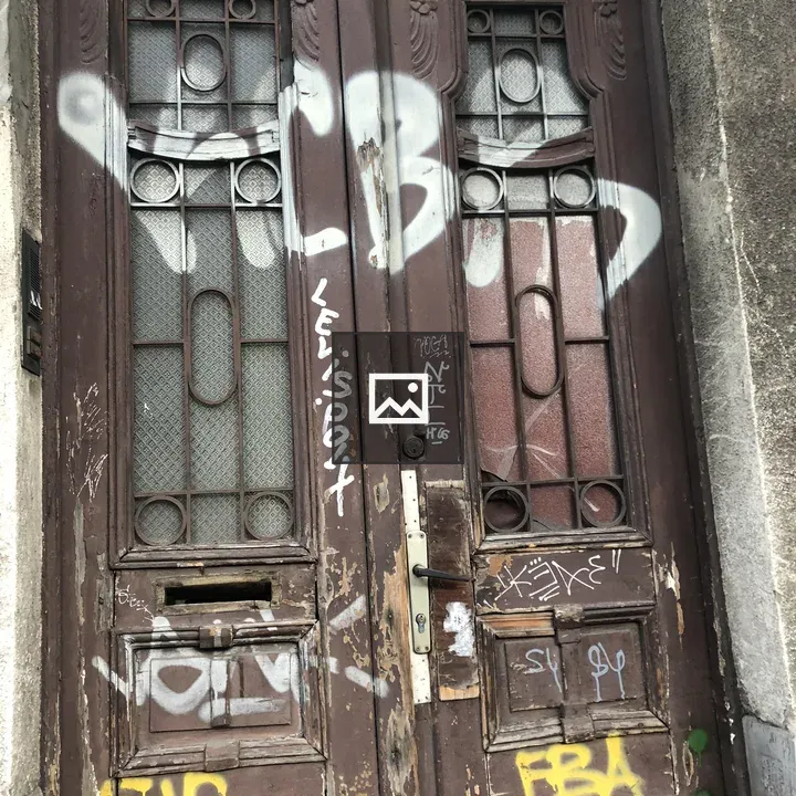 Graffiti on a Door