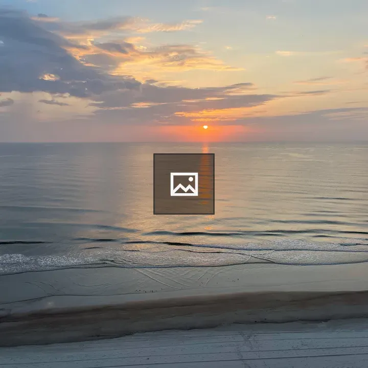 Early morning sunrise at Daytona Beach