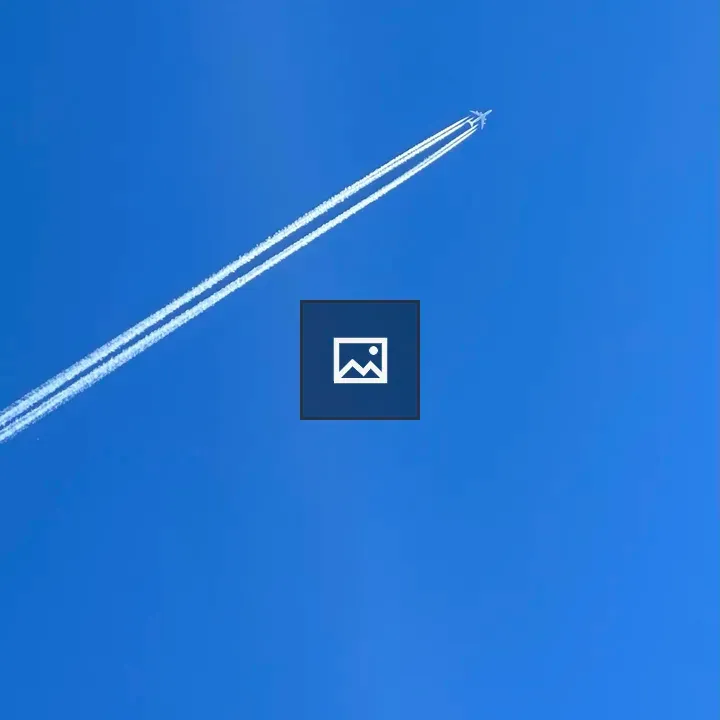 Airplane in Clear Sky